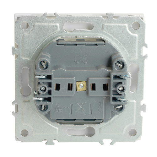 Розетка 1-местная с крышкой с защ. штор, STEKKER, б/з, IP42, 250В, 16А, серия Эмили, RST16-5113-01, белый фарфор, soft touch Розетка 1-местная с крышкой с защ. штор, STEKKER, б/з, IP42, 250В, 16А, серия Эмили, RST16-5113-01, белый фарфор, soft touch