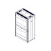 Шкаф Systeme Electric, серия Uniprom, 42U-750/1200, боковые панели 4шт, черный Шкаф Systeme Electric, серия Uniprom, 42U-750/1200, боковые панели 4шт, черный