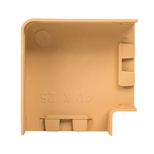 Поворот 90 гр. (40x25) (4 шт) свет. дерево EKF-Plast