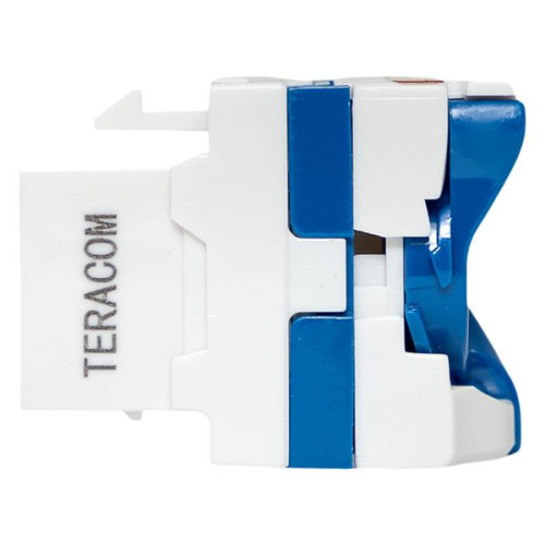 Модуль Keystone TERACOM CS Cat.6 неэкран. 110 IDC 180 град. самозажимной (Toolless) синий Модуль Keystone TERACOM CS Cat.6 неэкран. 110 IDC 180 град. самозажимной (Toolless) синий