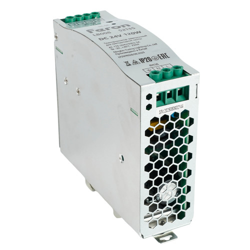 Трансформатор электронный на DIN-рейку 120W 24V 40*125.2*113.5мм IP20, LB008