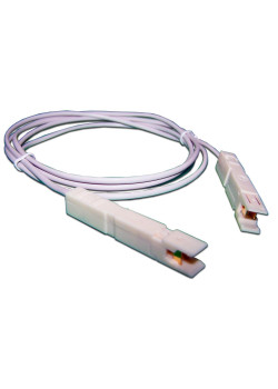 Патч-корд Lanmaster UTP LAN-P1-P1-1M 110-110 кат.5E 1м серый ПВХ (уп.:1шт)