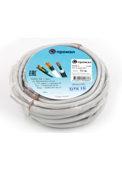 Кабель NUM-J 3х1.5 (бухта 10м) (шт) Промэл 13321370