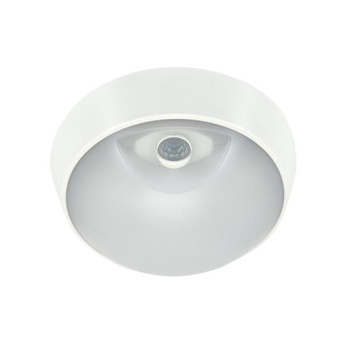 Светильник светодиодный WP 15 C 12W OP 840 D220 WH MDM 220х80мм 12Вт 4000К IP65 ЖКХ круглый пылевлагозащ. с датчиком движения бел. 15071523453