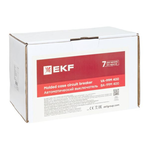 ВА-99М 400/250А 3P 10In 42кА с термомагнитным расцепителем EKF