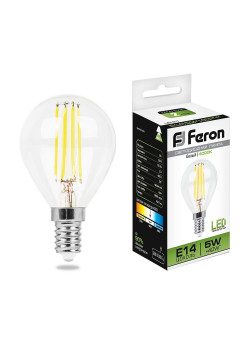 Лампа светодиодная Feron LB-61 Шарик E14 5W 230V 4000K