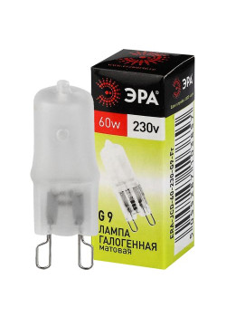 Лампа галогенная G9-JCD-60-230V-Fr 60Вт капсула G9 230В Эра C0027364