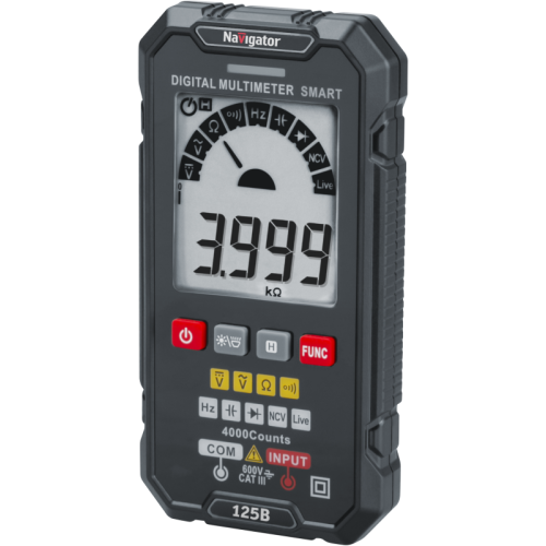 Мультиметр 95 769 NMT-Mm-125B True RMS Smart Navigator 95769