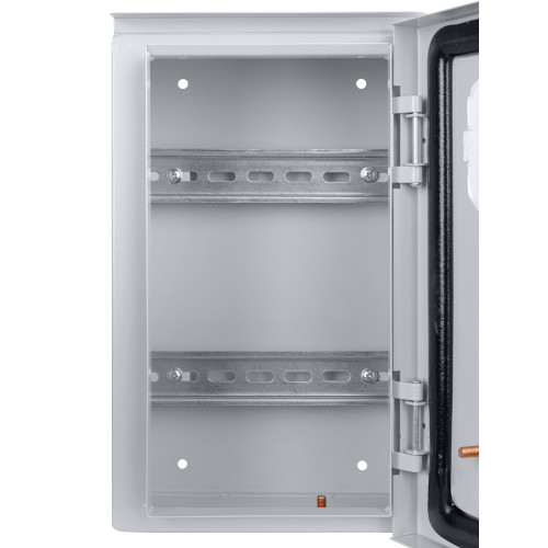 Корпус металлический ЩУ-МП (295х190х110) с окном IP54 Народный эконом