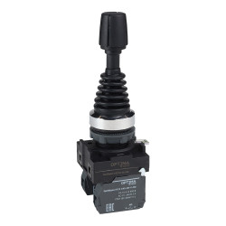 Джойстик OptiSignal D22 C5-J2-220 пластиковый 2 положения 2НО без фиксации