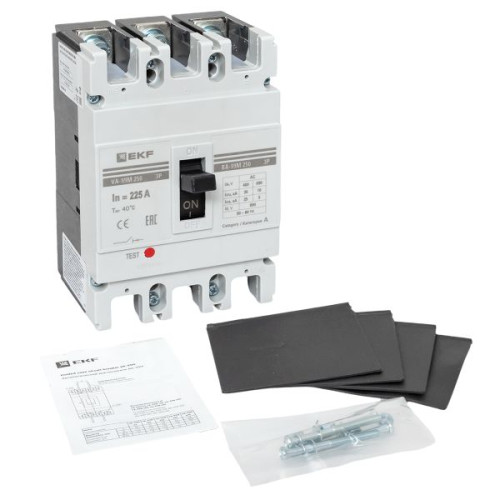 ВА-99М 250/225А 3P 10In 35кА с термомагнитным расцепителем EKF ВА-99М 250/225А 3P 10In 35кА с термомагнитным расцепителем EKF