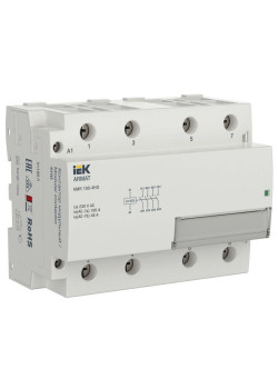 Контактор модульный KMR 100А 24В AC/DC 4НО ARMAT IEK AR-KMR20-100-40-024