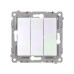 Выключатель 3-кл. СП Pixel 10А IP20 механизм перламутр. TOKOV ELECTRIC TKE-PX-V3-C04 Выключатель 3-кл. СП Pixel 10А IP20 механизм перламутр. TOKOV ELECTRIC TKE-PX-V3-C04