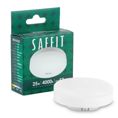 Лампа светодиодная SAFFIT SBGX5325 GX53 25W 230V 4000K