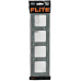 FLITE Рамка 4-местная РУ-4-К-ФлС серый IEK FLITE Рамка 4-местная РУ-4-К-ФлС серый IEK