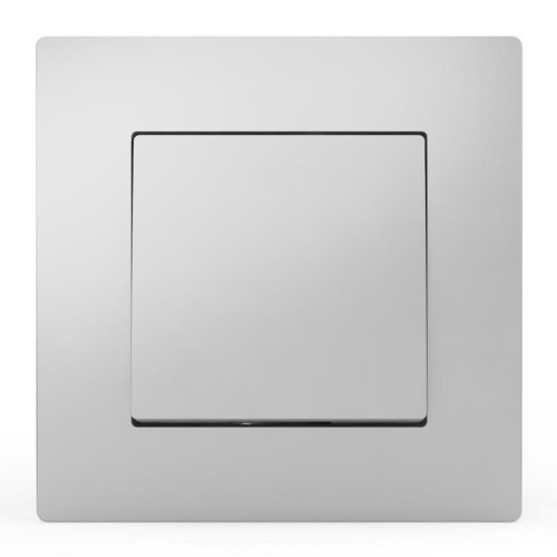 Выключатель 1-кл. СП Pixel 10А IP20 в сборе алюм. TOKOV ELECTRIC TKE-PX-V1F-C03