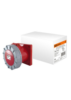Розетка скрытой установки IP67 125А 3Р+РЕ+N 380В TDM