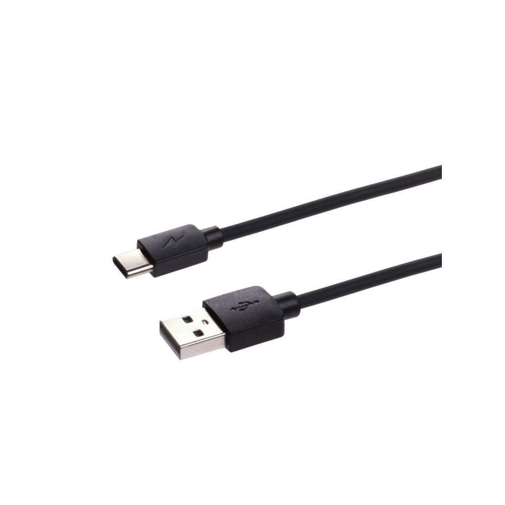 Дата-кабель, ДК 2, USB - USB Type-C, 1 м, черный, TDM