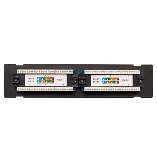 Патч-панель настенная TERACOM PRO Cat.5E неэкран. UTP 12 портов RJ-45 Dual IDC Патч-панель настенная TERACOM PRO Cat.5E неэкран. UTP 12 портов RJ-45 Dual IDC