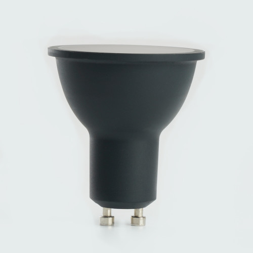 Лампа светодиодная Feron.PRO LB-1608 GU10 8W 175-265V 2700K в черном корпусе Лампа светодиодная Feron.PRO LB-1608 GU10 8W 175-265V 2700K в черном корпусе