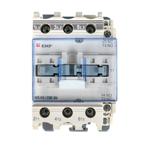 Контактор КМЭ-3 40А 1NO+1NC 24В AC EKF Контактор КМЭ-3 40А 1NO+1NC 24В AC EKF