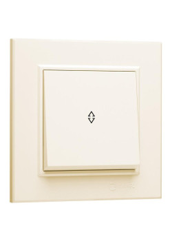 Переключатель 1-кл. СП Karea 10А IP20 крем. Makel 56010005