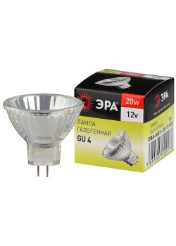 Лампа галогенная GU4-MR11-20W-12V-30Cl ЭРА C0027361