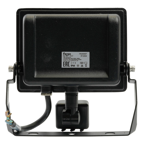 Светодиодный прожектор Feron с датчиком LL-907 IP65 30W 6400K Светодиодный прожектор Feron с датчиком LL-907 IP65 30W 6400K
