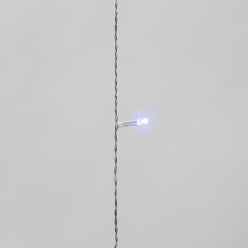 Гирлянда светодиодная занавес 1.5х1.5м 64 LED бел. прозр. ПВХ IP20 свечение с динамикой 220В не соединяется с контроллером Neon-Night 235-405