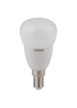 Лампа светодиодная LED Star Classic P 40 5W/827 5Вт шар матовая 2700К тепл. бел. E14 470лм 220-240В пластик. OSRAM 4052899971615