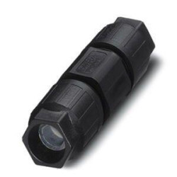 Разъем соединиитель для кабеля QUICKON Q 1.5/4IDC/24-24KU-KU BK черн. Phoenix Contact 1642153