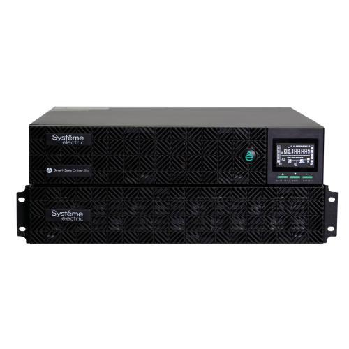 ИБП Smart-Save Online SRV Systeme Electric 6000 ВA, 6000 Вт, 230 В, 1:1, 2U+2U, 16 шт. АКБ, 12В 9Ач,