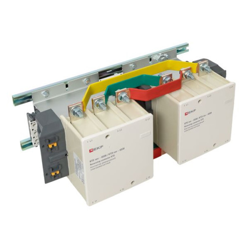 Контактор реверсивный КТЭ-1 330А 2NO 230В AC EKF Контактор реверсивный КТЭ-1 330А 2NO 230В AC EKF