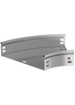Угол для лотка плавный 45град. 500х80 Г01 ESCA IEK CPG01-0-45-080-500