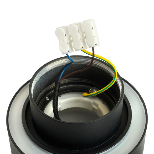 Светильник потолочный Feron HL367 Barrel AURA 12W, 230V, GX53, чёрный IP44 Светильник потолочный Feron HL367 Barrel AURA 12W, 230V, GX53, чёрный IP44