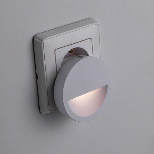 Светильник ночник Feron FN1121 0,5W 230V, белый Светильник ночник Feron FN1121 0,5W 230V, белый