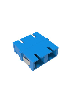 Адаптер SC/UPC-двухволоконный (Duplex) TOP, OS2, синий