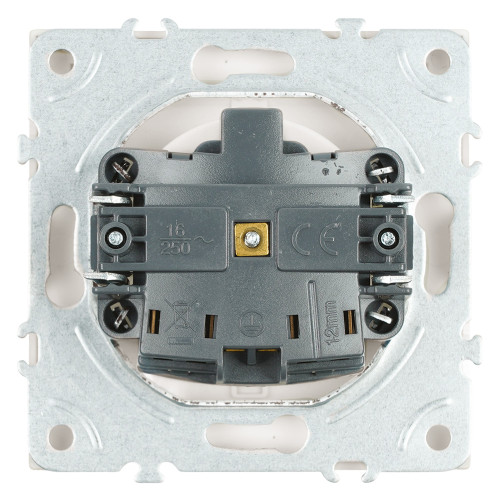 Розетка 1-местная с крышкой с защ. штор, STEKKER, с/з, IP42, 250В, 16А, серия Эмили, RST16-5112-01, белый фарфор, soft touch Розетка 1-местная с крышкой с защ. штор, STEKKER, с/з, IP42, 250В, 16А, серия Эмили, RST16-5112-01, белый фарфор, soft touch