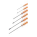 Набор отверток 6 шт.: SL:3x75;5x100;6x150, PH:0х75;2x100;2x150 (блистер), CS 