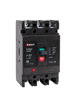 ProPact LS125 20А 3P 18кА EKF