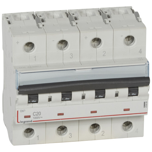 Авт.выкл.DX3 2П В20A DC 1000В LEGRAND