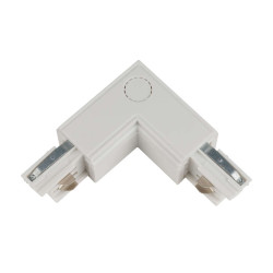 Коннектор для трековых светильников UBX-A21 WHITE 1 POLYBAG (бел.) Uniel 09762