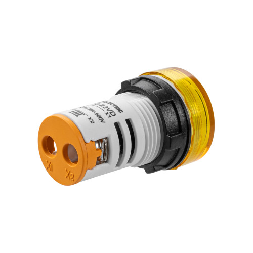 Индикатор значения напряжения ED16-22VD d22мм 20В-500В желтый TDM