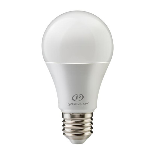 Лампа светодиодная RS LED A60 E27 10W 220-240V 10Вт грушевидная 6500К E27 1000лм 220-240В Ra90 20010345115