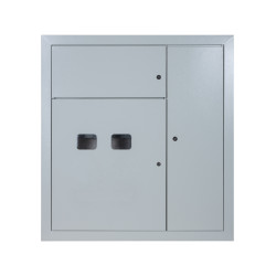 Корпус щита этажного 2 кв. модификация3 Народный (1010х950х160), ниша 920х860х140
