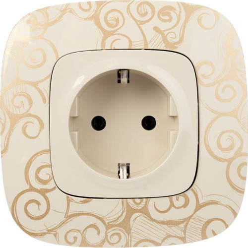 Розетка 1-м СП Valena Allure 16А IP2X 250В 2P+E безвинтов. клеммы с лицев. панелью механизм сл. кость Leg 753821 Розетка 1-м СП Valena Allure 16А IP2X 250В 2P+E безвинтов. клеммы с лицев. панелью механизм сл. кость Leg 753821