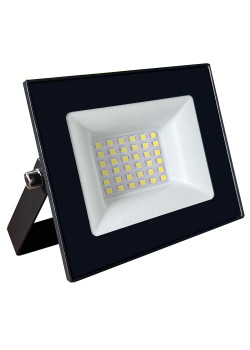 Светодиодный прожектор SAFFIT SFL51-50 IP65 50W 6500K черный