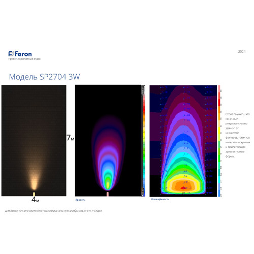 Светодиодный светильник тротуарный (грунтовый) Feron SP2704 3W RGB 85-265V IP65 Светодиодный светильник тротуарный (грунтовый) Feron SP2704 3W RGB 85-265V IP65