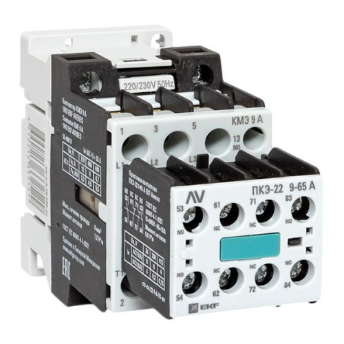КМЭ 9А 1NO 230В АС 2НО+2НЗ EKF AVERES