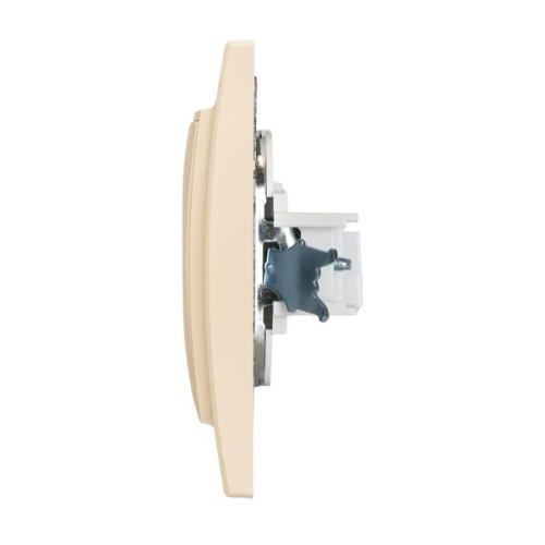 Минск Розетка RJ-45 1-мест. СП бежевый EKF